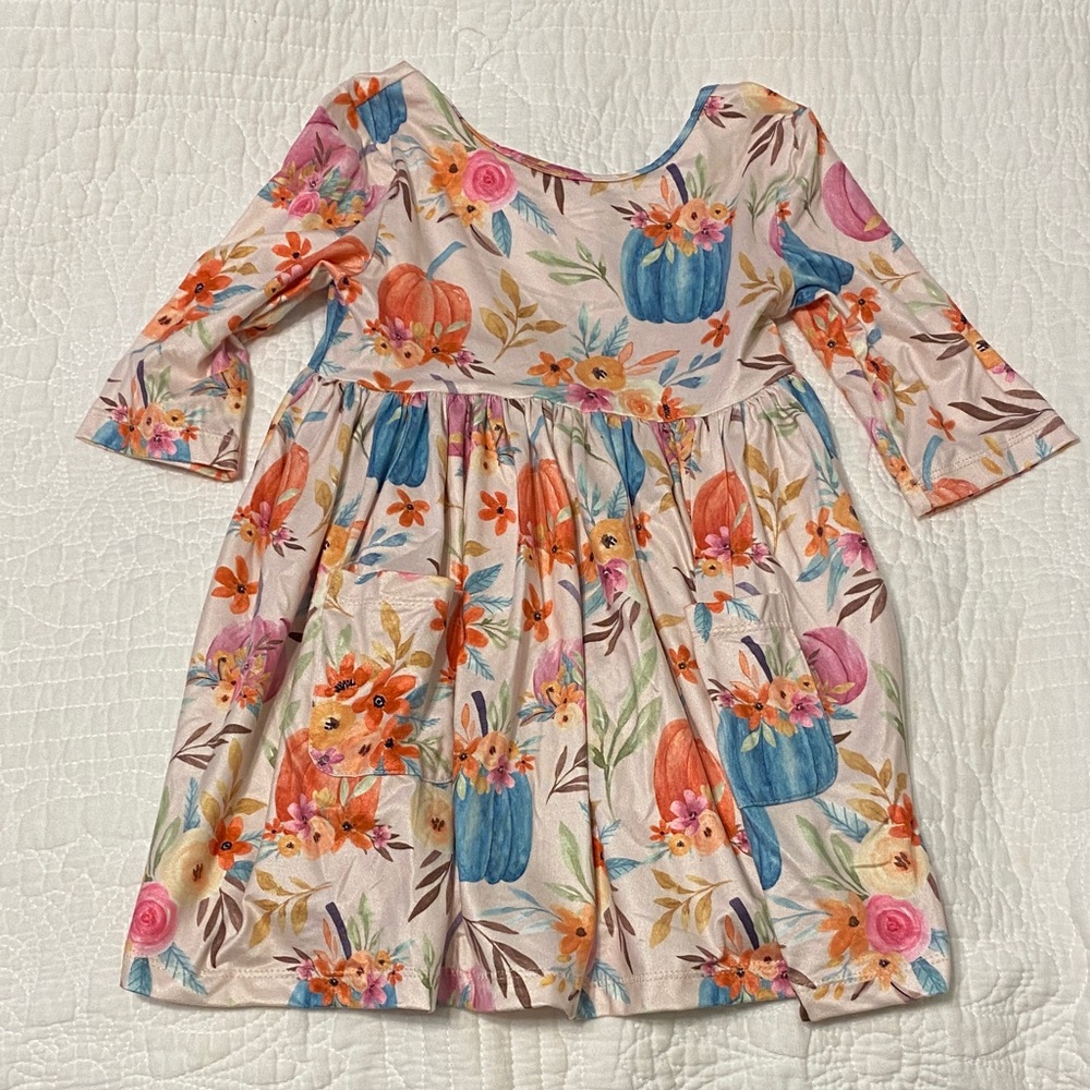 Floral Kids Dress